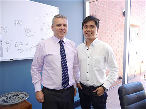 Visit to Perth Mint head office, Western Australia, Oct 2014