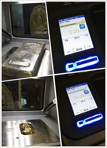 Precious metal XRF analyzer machine
