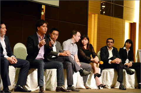 Sharing the stage with well-known property &amp; investment gurus.