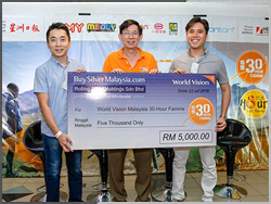 Participated in 2018 30-Hour Famine